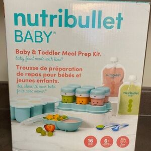 Baby Nutribullet Meal Prep - opened